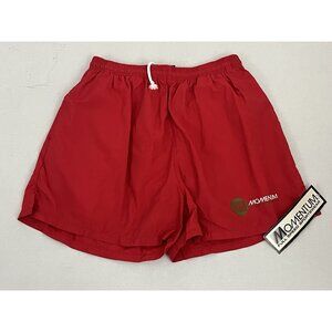 Vintage 90s Momentum Men's M Athletic Shorts Drawstring Elastic Waist Lined NWT